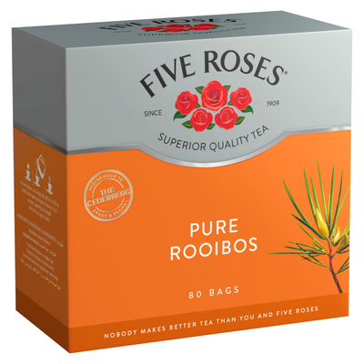 Five Roses Rooibos Select Teabags 80 Pack | Smart Price Specials