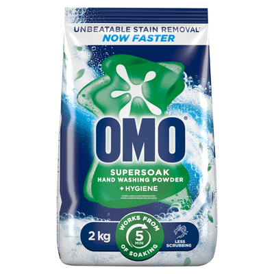Omo Supersoak Hygiene Hand Washing Powder 2kg | PnP