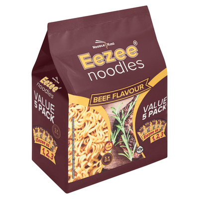Eezee Noodles Beef Flavour Noodles 5 x 65g | PnP