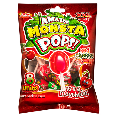 Amazon Cherry Fizzy Dip Lolipop 54g | PnP