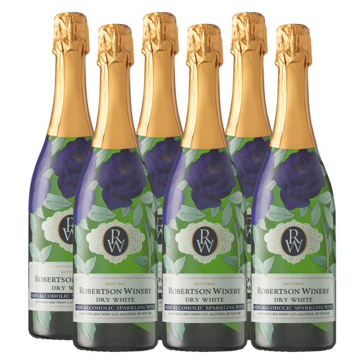Robertson Dry White Wine Alcohol Free 750ml x 6 | Smart Price