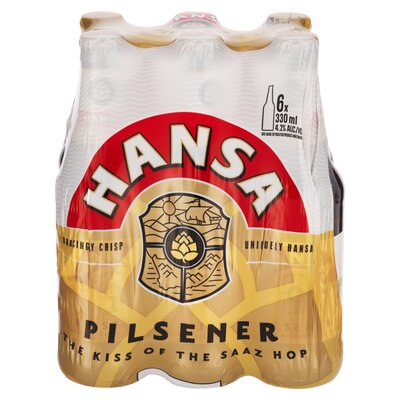 Hansa Pilsener Local Beer 6 x 330ml | Smart Price Specials | PnP Home