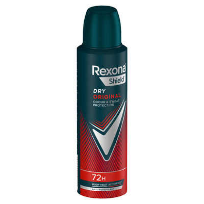 Rexona Shield Men Dry Original Anti Perspirant Body Spray 150ml | PnP