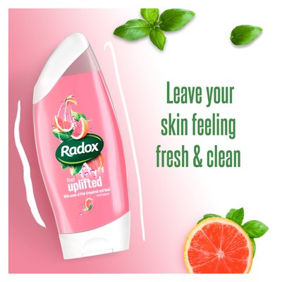 Radox Feel Uplifted Pink Grapefruit and Basil Body Wash 250ml | PnP