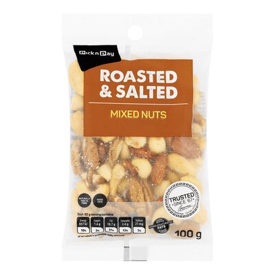 PnP Mixed Nuts Roasted & Salted 100g