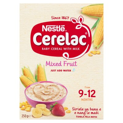 Fruit cereal for store baby