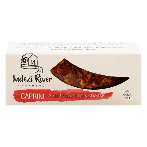 Indezi River Soft Goats Medium Cheese Cajun 100g PnP