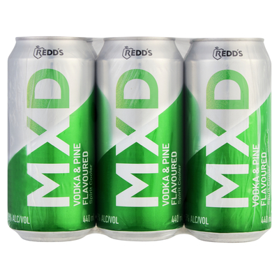 Redd's MXD Vodka & Pine Spirit Cooler Can 6 x 440ml | PnP