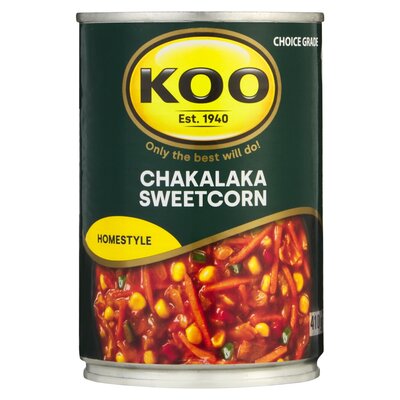 Koo Chakalaka with Sweetcorn 410g