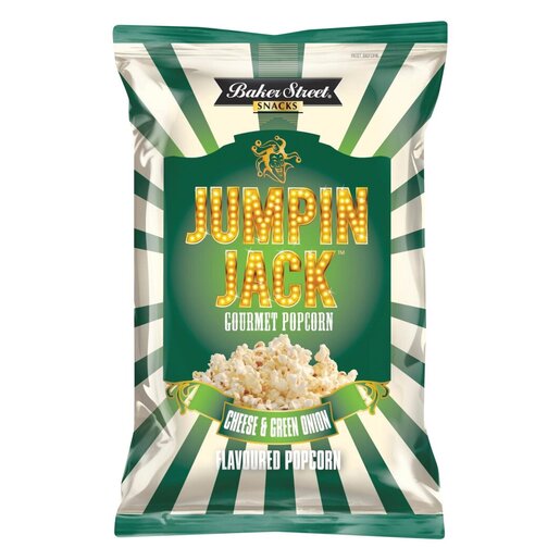 Jumpin Jack Cheese Green Onion Flavoured Gourmet Popcorn 100g Smart 