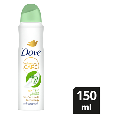 Dove Go Fresh Cucumber & Green Tea Antiperspirant Deodorant Body