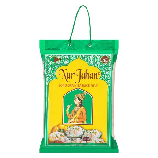 Nur Jahan Long Grain Basmatic Rice 5kg | PnP