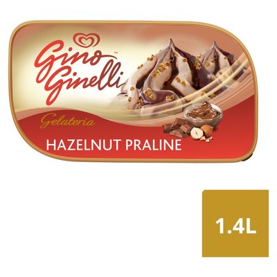 Ola Gino Ginelli Gelateria Hazelnut Praline 1.4L | PnP
