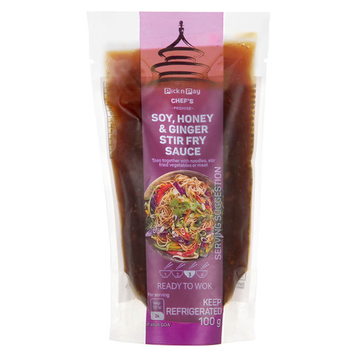 PnP Soy, Honey & Ginger Stir Fry Sauce 100ml PnP