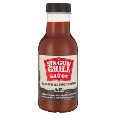 Six Gun Grill BBQ Sauce 375ml | PnP