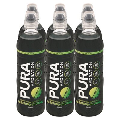 Pura Hydration Lemon & Lime Flavoured Electrolyte Drink 6 x 500ml | PnP