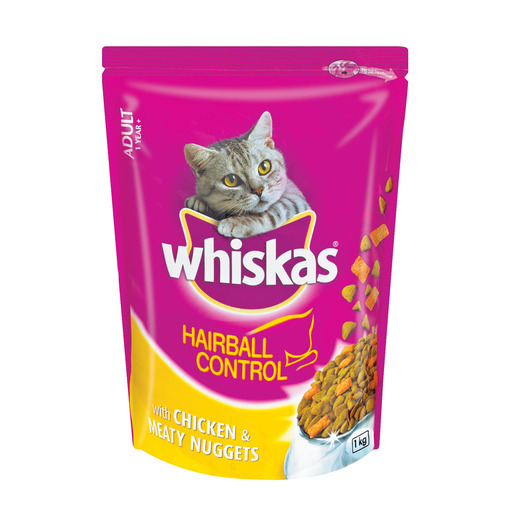 Whiskas Speciality Hairball Catfood 1kg PnP