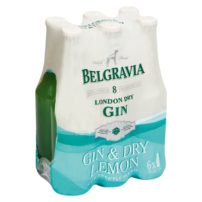 Belgravia Dry Lemon NRB 6 x 275ml