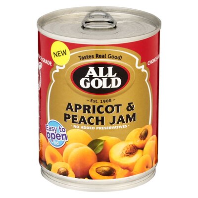 All Gold Apricot & Peach Jam 450g | PnP