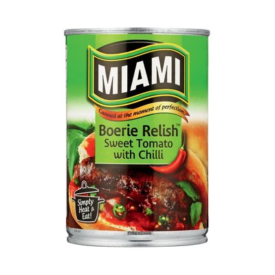 Miami Boerie Relish Chilli 450g x 12 | PnP