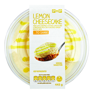 PnP Zesty Lemon Cheesecake 445g