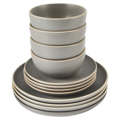 Home 16 Piece Matt Grey Stonewear Dinner Smart Price Specials PnP Home