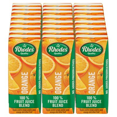Rhodes 100% Fruit Juice Blend Orange 200ml x 24 | PnP