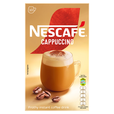 Nescafe Original Cappuccino Sachets 10 x 18g