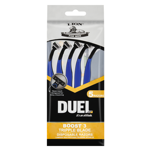 Duel Triple Blade Disposable Razor 7ea | PnP