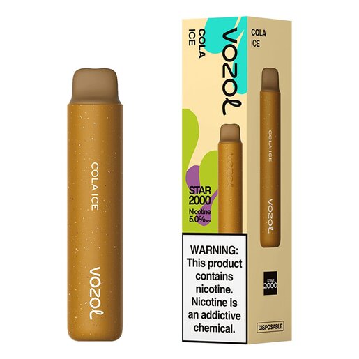vozol star 2000 Vozol Star 2000 Puffs Colar Ice 5%