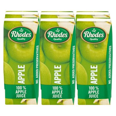 Rhodes 100% Fruit Juice Blend Apple 6 x 200ml | Smart Price Specials ...