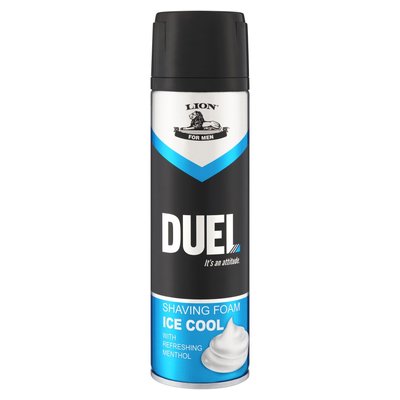Duel Ice Cool Shaving Foam with Menthol 200ml | Smart Price