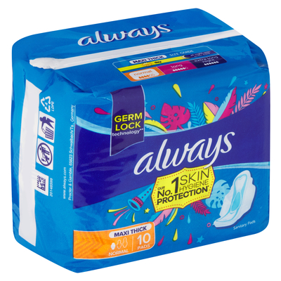 Always Maxi Plus 10 Pack | PnP