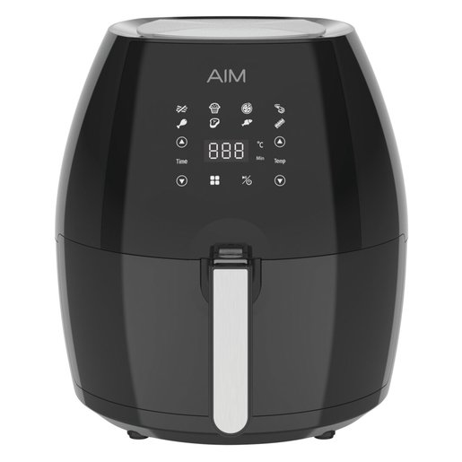 CREATE FRYER AIR SMART/ OIL FREE Fryer 5.5 L Black / Hot Air Fryer with 12  Programmes, WiFi, Timer, Programmable : : Home & Kitchen