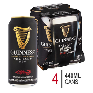 Guinness Draught Can 4 x 440ml | PnP