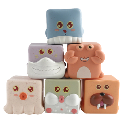 Assorted Animals & Sea Animals Soft Cubes 6 Pack | Smart Price Specials ...