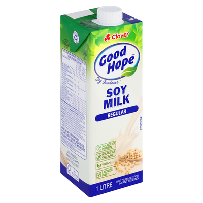 Soy Milk Good Hope UHT Regular Soya Milk 1L | PnP