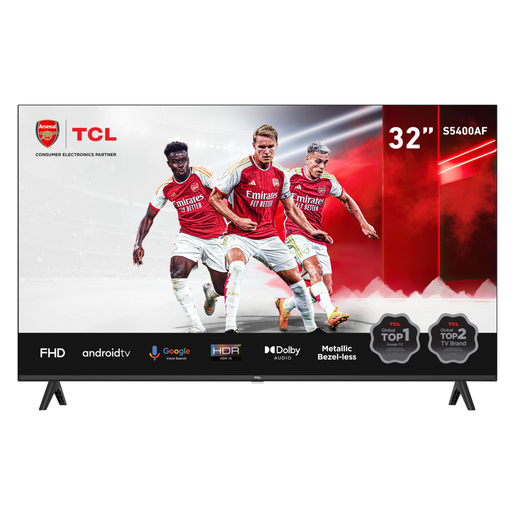 TCL 32V型フルHD【1920 × 1080】Android TV TCL 32-Inch Smart Android LED Digital TV, Bluetooth, Youtube