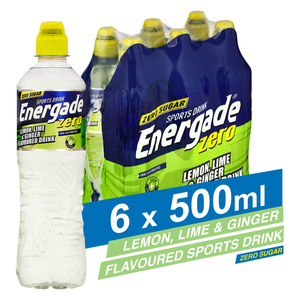 Energade Sports Drink Lemon Lime & Ginger 6 x 500ml | PnP
