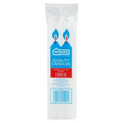 Newden Household Candles White 6 x 400g | PnP