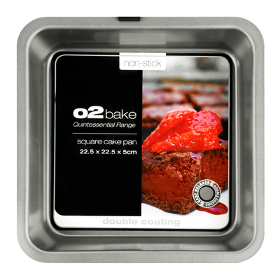 O2 Bake Cake Square Pan 22.5cm | PnP