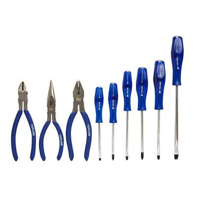 Topline 9 Piece Screwdriver & Plier Set | Smart Price Specials