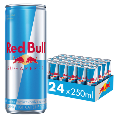 Red Bull Energy Drink Sugar Free 24 x 250ml