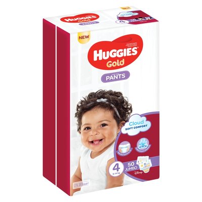 Huggies Gold Pants Size 4 Jumbo Pack 9-14kg 50 Nappies | Smart Price ...