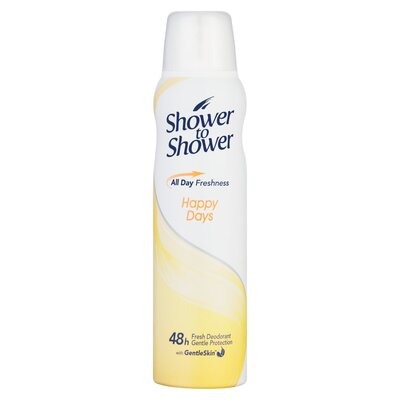 Shower To Shower Happy Days Deodorant 150ml