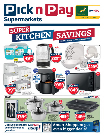 Pick n Pay Kitchen Specials