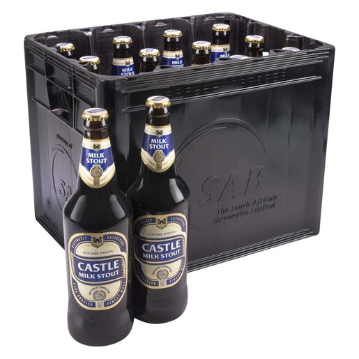 Castle Milk Stout Quart Returnable 12 x 750ml PnP