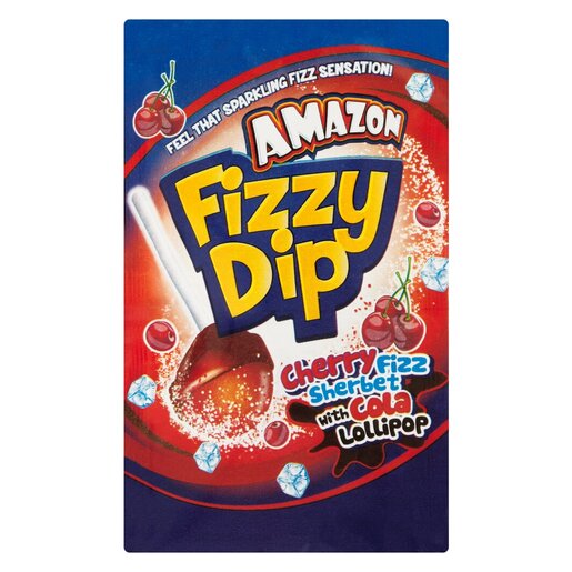 Amazon Cherry Fizzy Dip Lolipop 54g | PnP