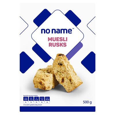 No Name Muesli Rusks 500g