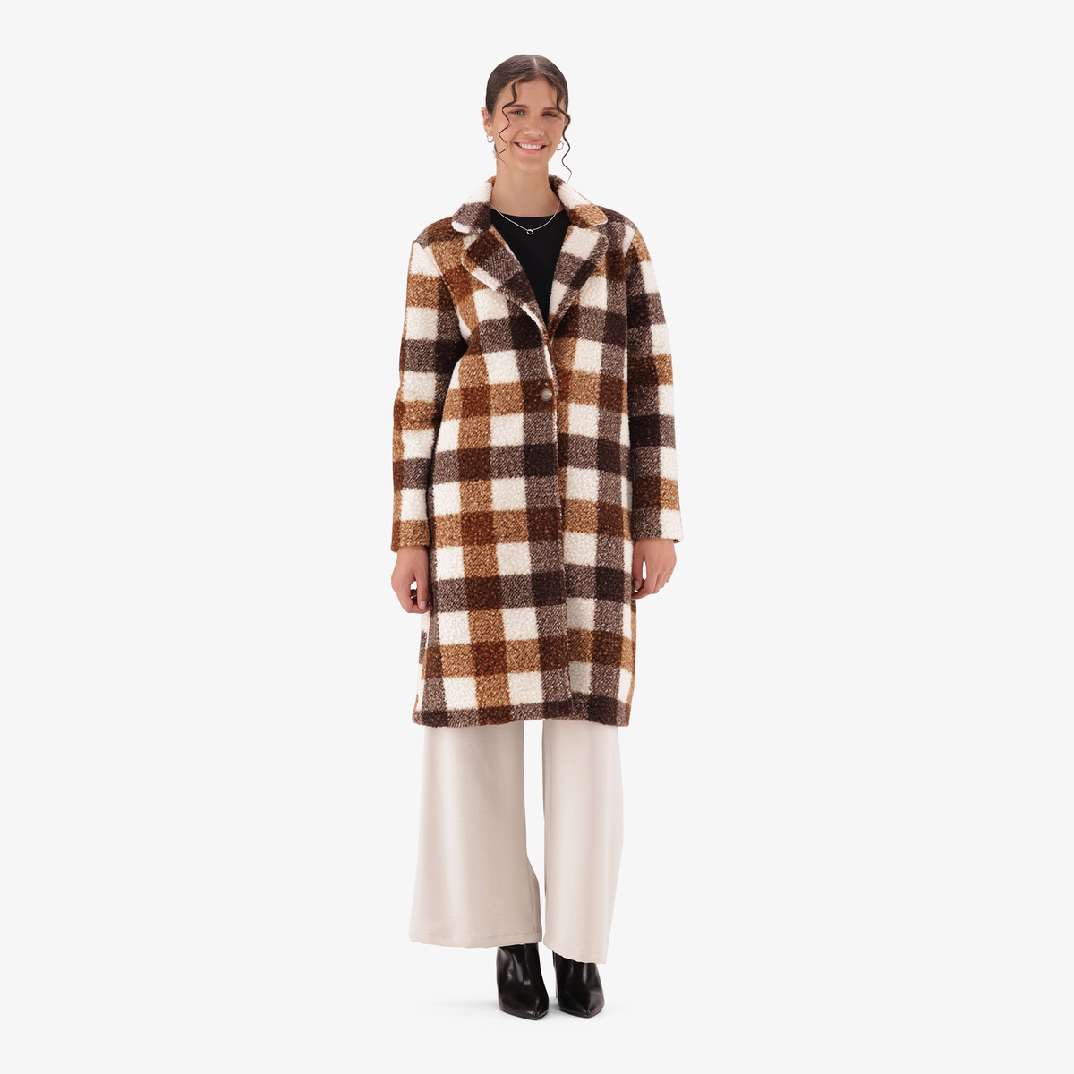 todayful Over Check Coat 36 美品 Melton Teddy Check Coat | Shop Online | Pick 'n Pay Clothing